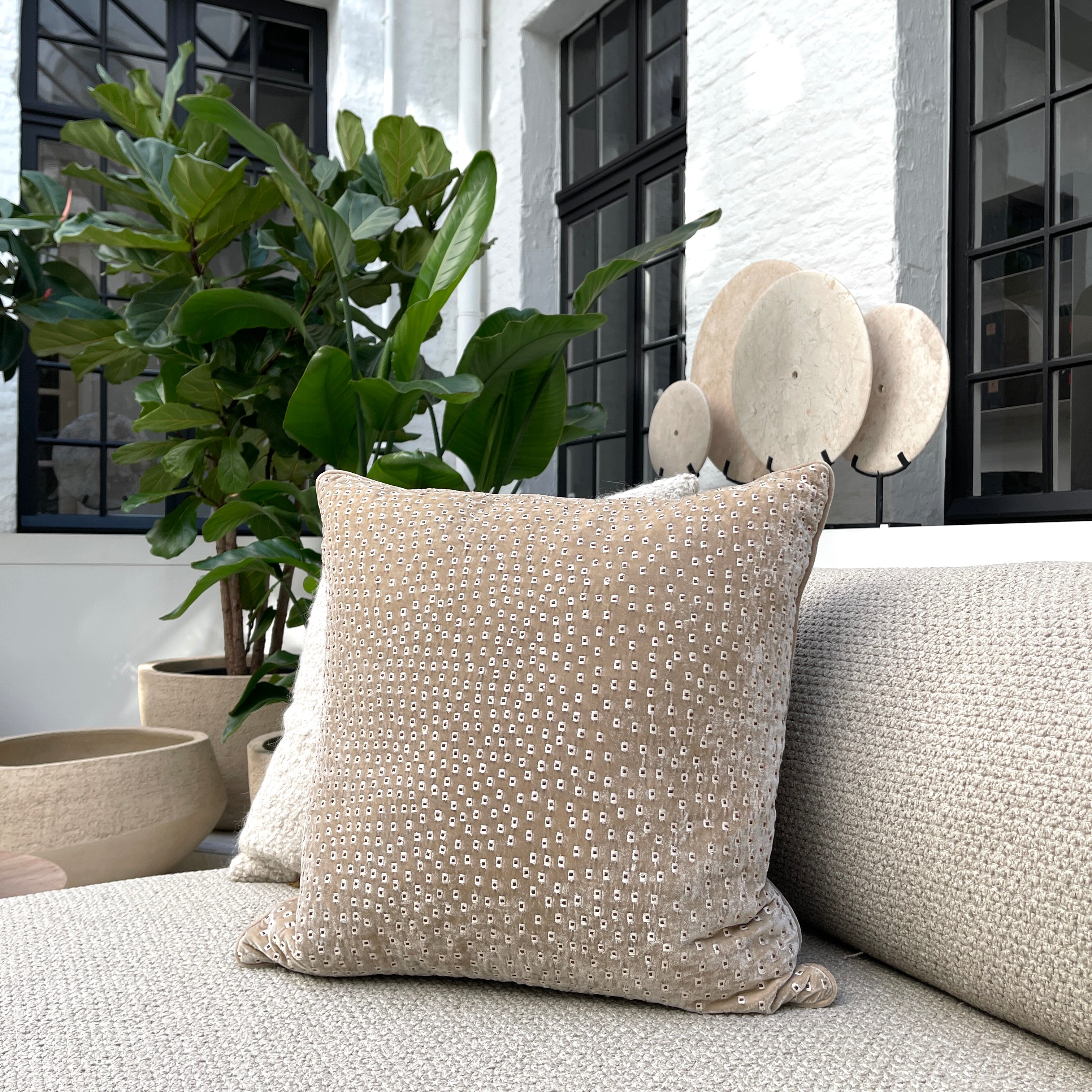 Anke Drechsel cushions - Kylin Perfect Blue