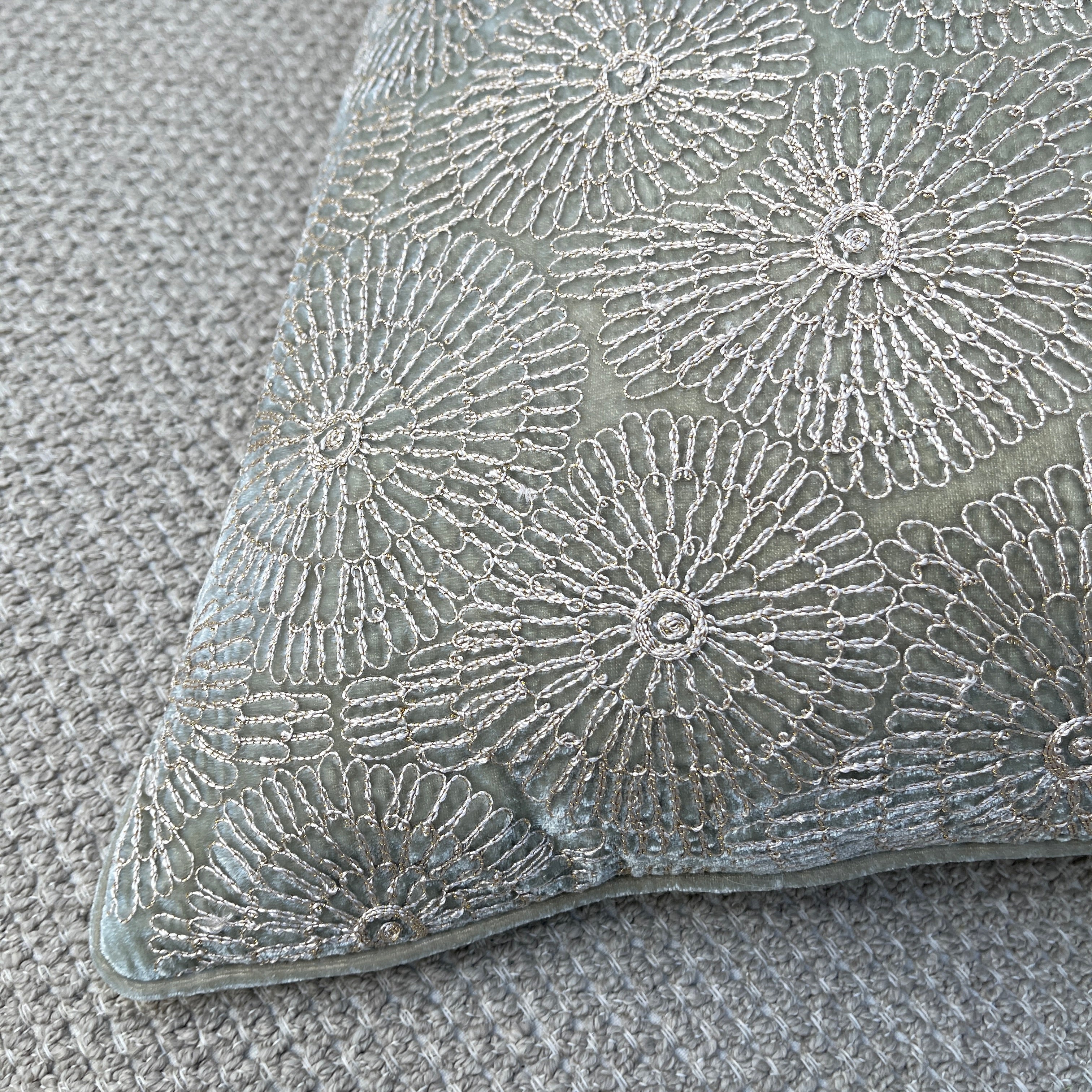 Anke Drechsel cushion - Ariel Powder Blue