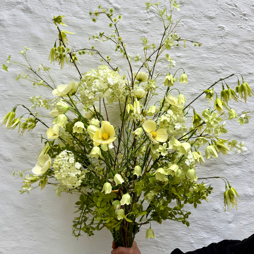 Silk Bouquet - Lemon Garden