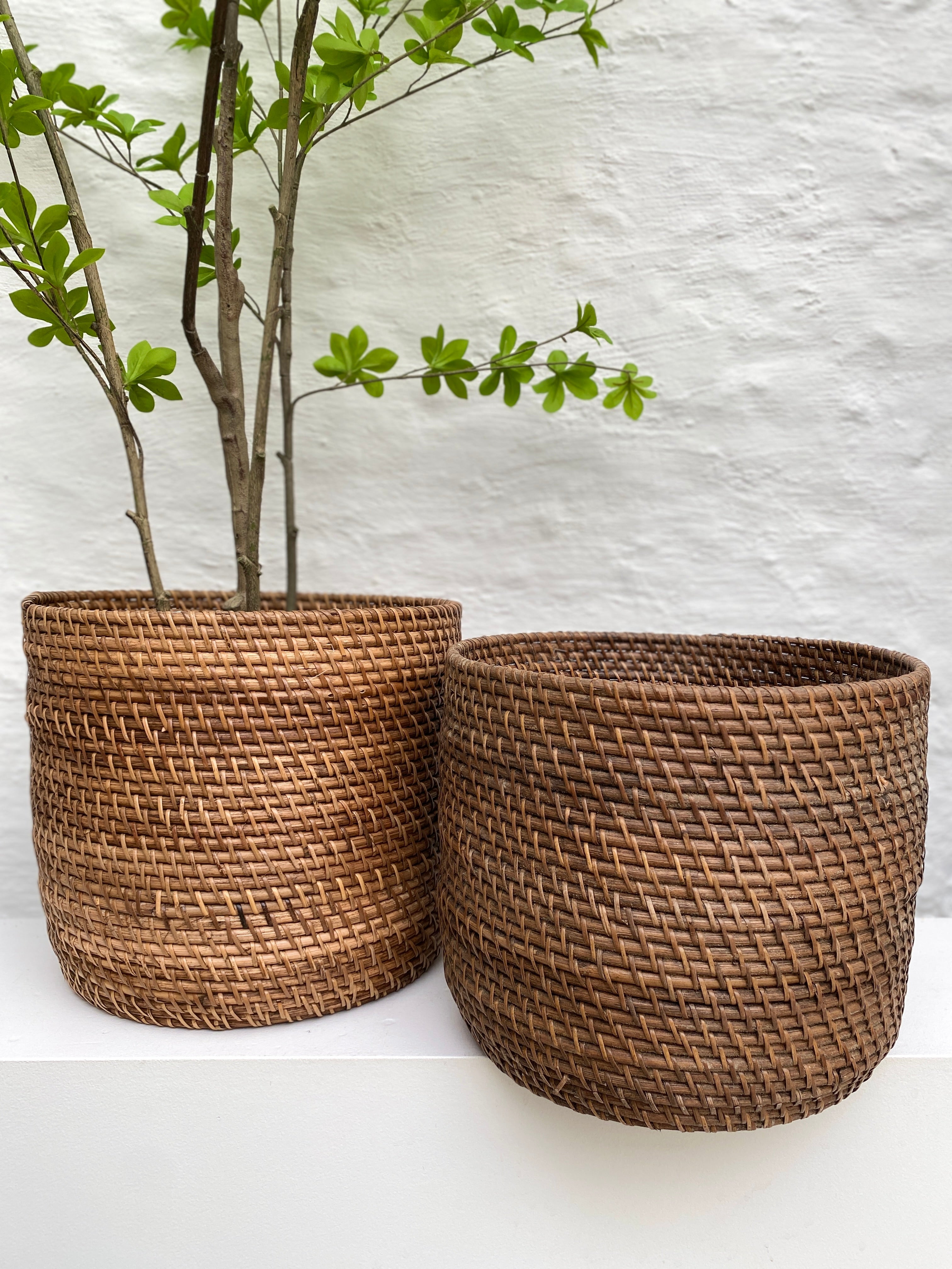 Warehouse Wide straight basket small
