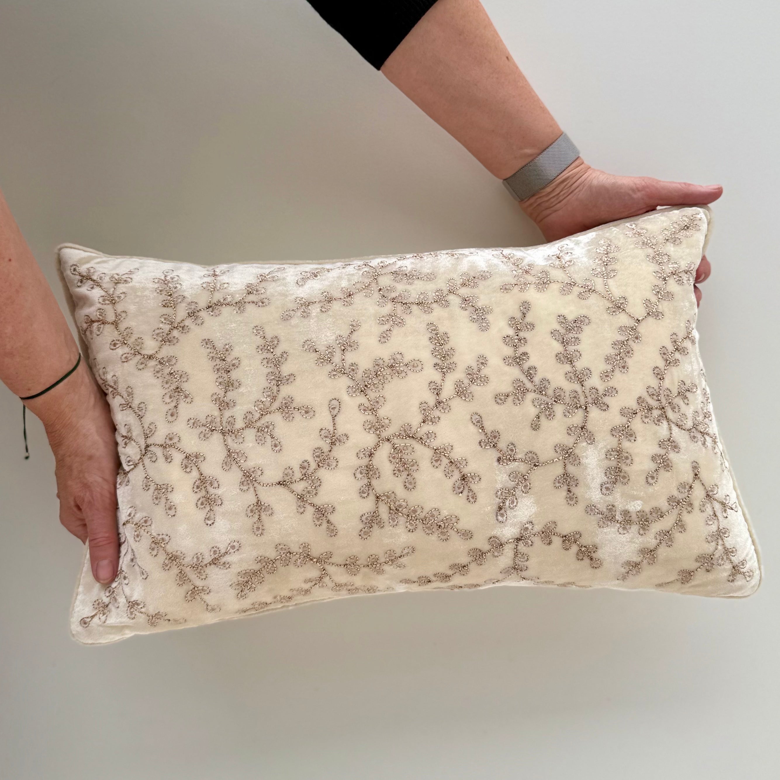 Anke Drechsel Cushions - Jara Silver