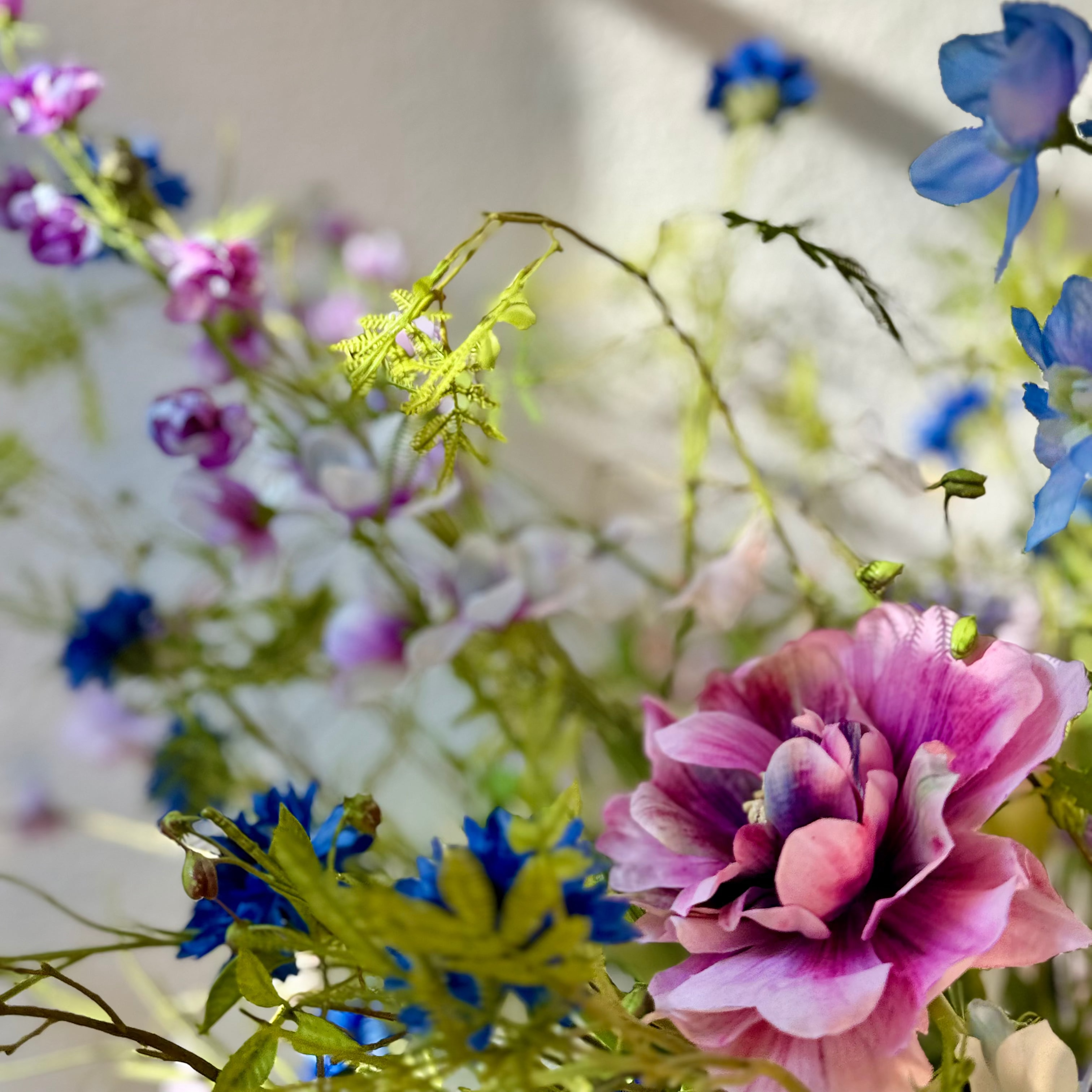 Silk bouquet - purple haze