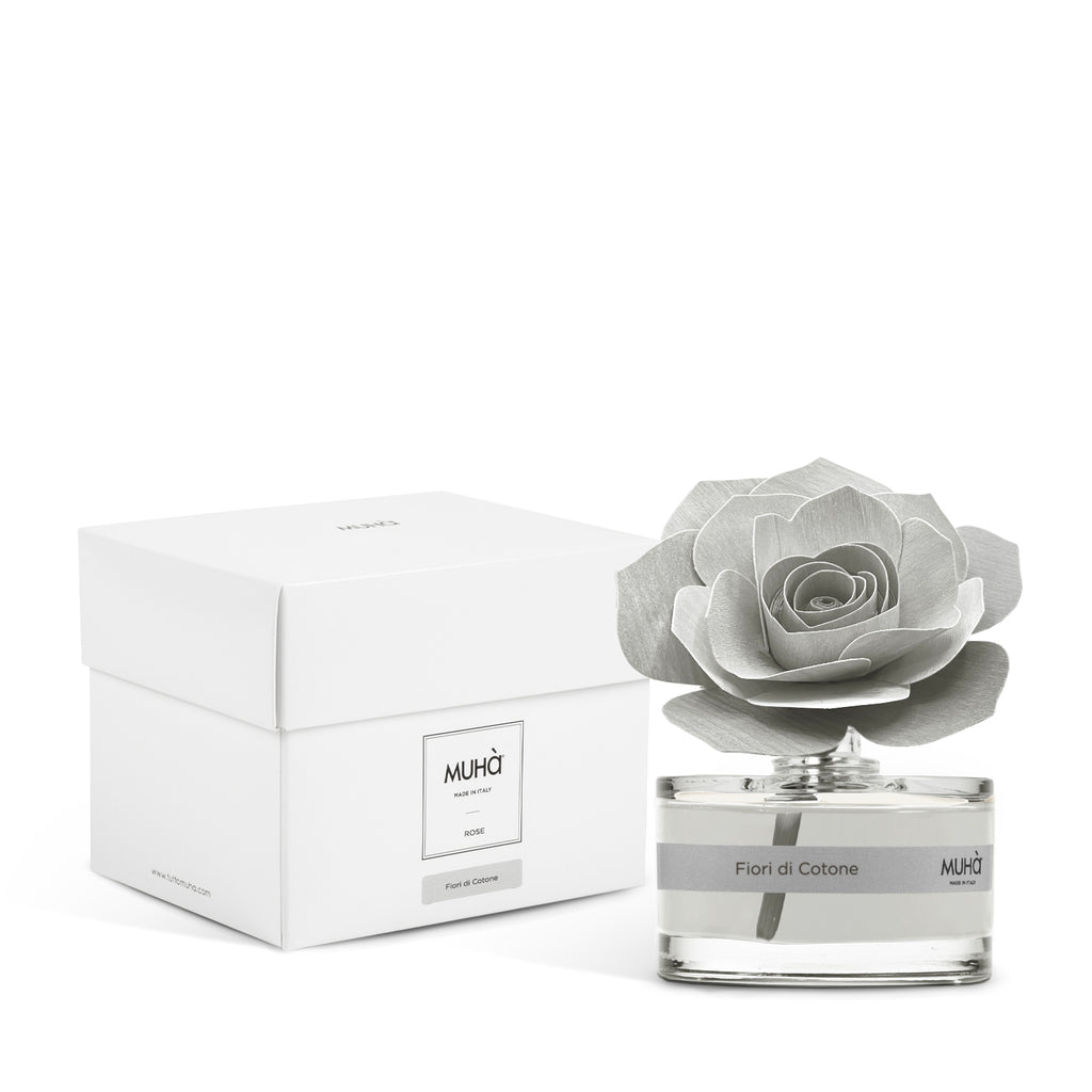 Muhà geurdiffuser ROSE Fiori di Cotone - 50ML