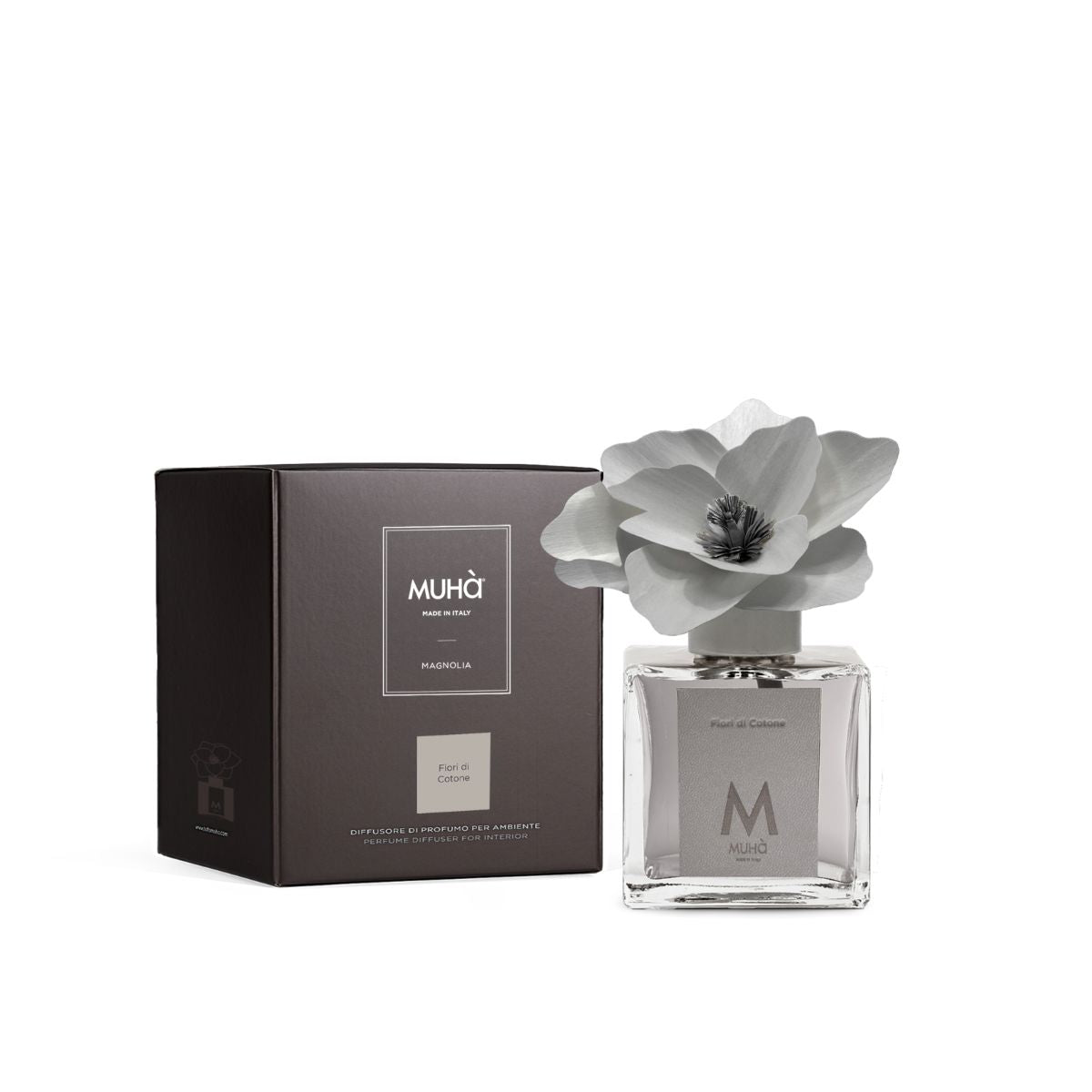 Muhà Room Diffuser Magnolia Cotton Flowers - 100ML