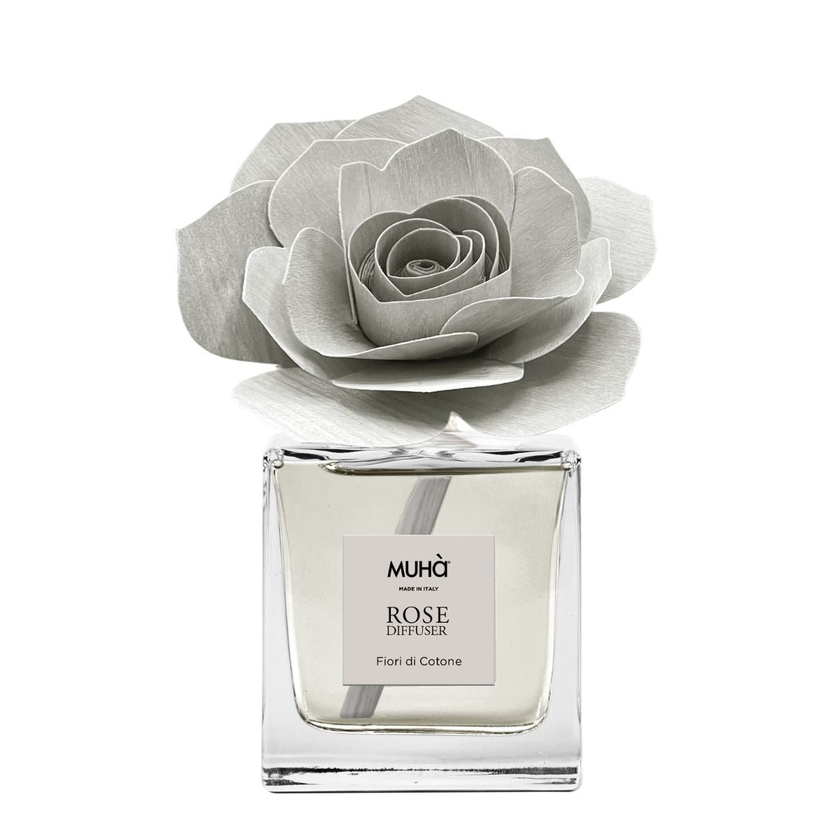 Muhà Reed Diffuser ROSE Cotton Flowers - 100ML