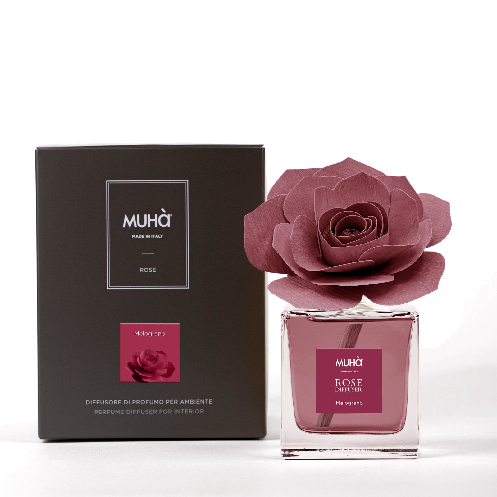 Muhà Reed Diffuser ROSE Pomegranate - 100ML