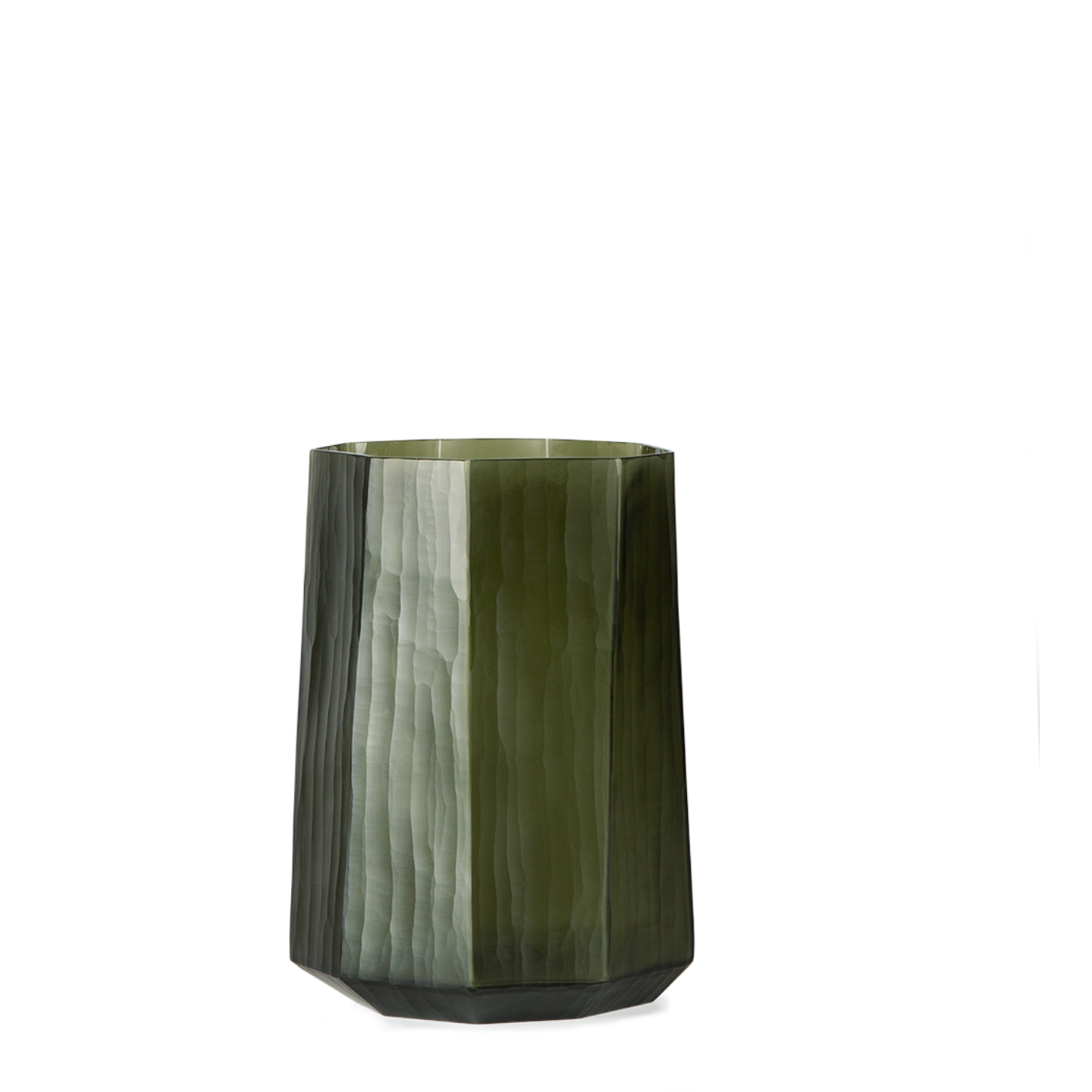 GUAXS Vase Okka Black/Steelgrey - Medium