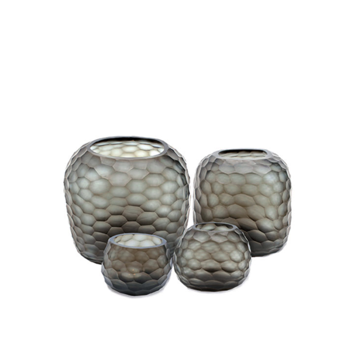 GUAXS Vase Somba Indigo/Smokegrey