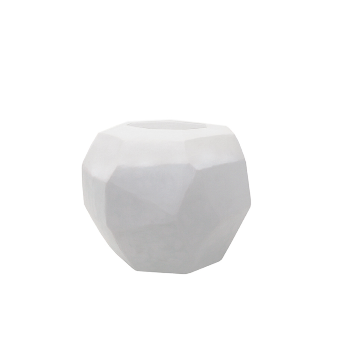 GUAXS Vase Cubistic Opal - Round