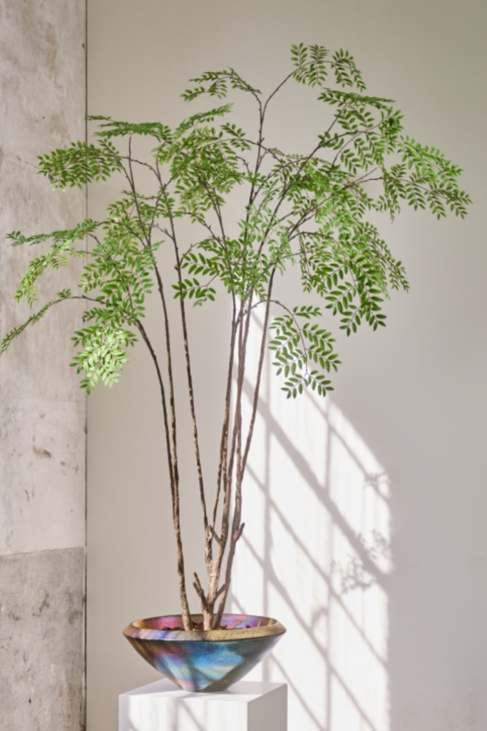 Silk-ka zijdeplant groen 240cm