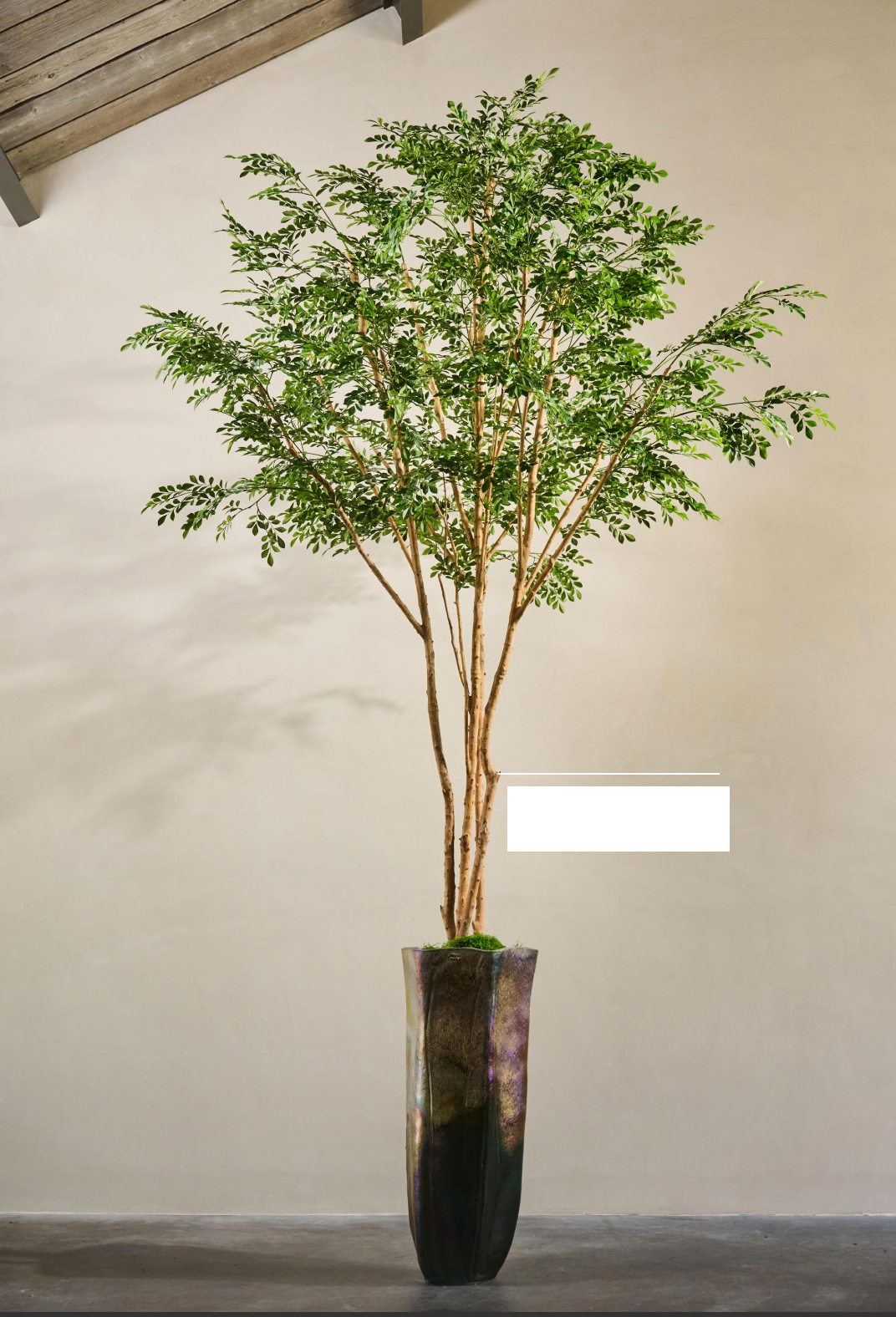 Silk-ka Zijden plant - Groene Boom 330cm