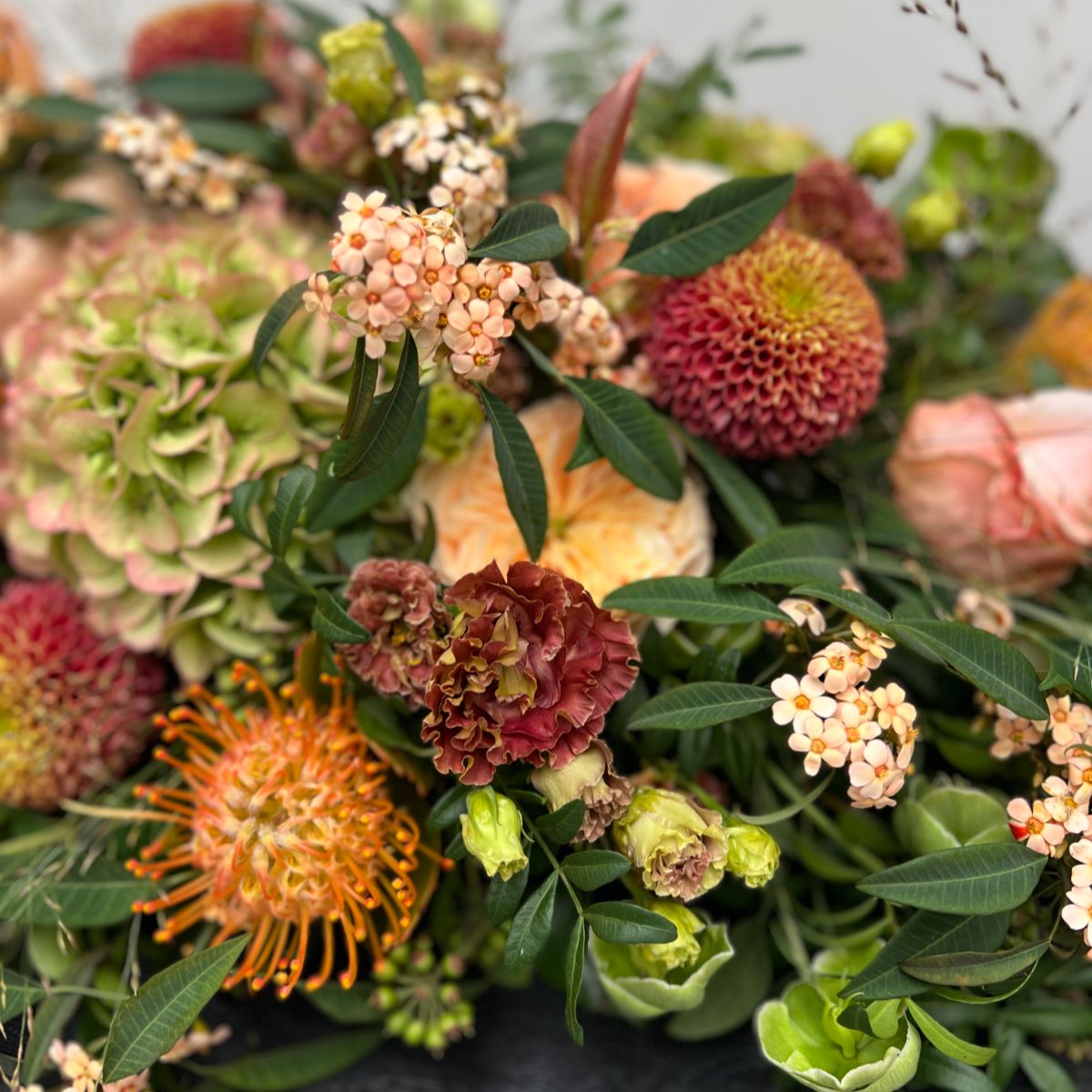 Round Funeral Arrangement - All Saints' Day