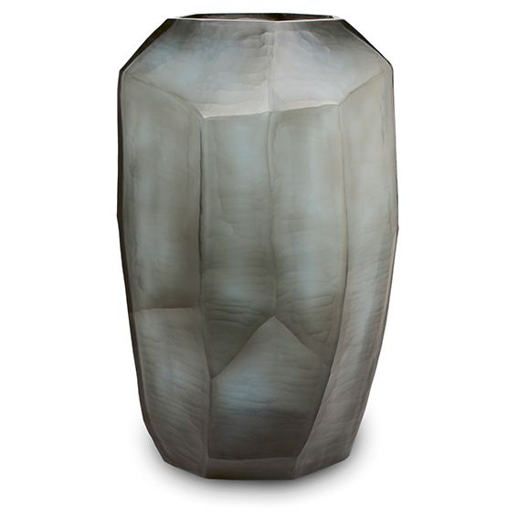 Vase GUAXS Cubistic Transparent/Or