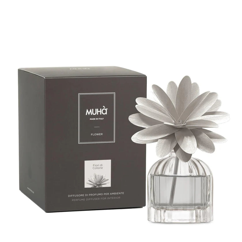 Muhà geurdiffuser FLOWER Fiori di Cotone - 200ML