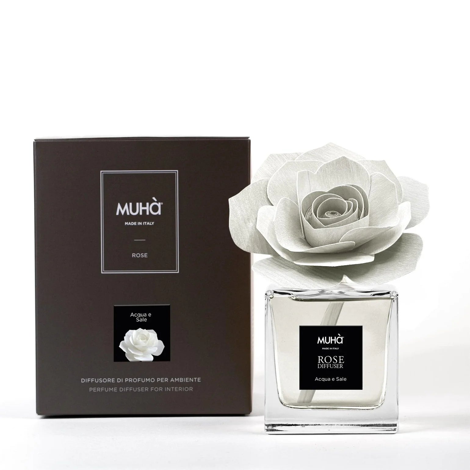 Muhà geurdiffuser ROSE Acqua e sale