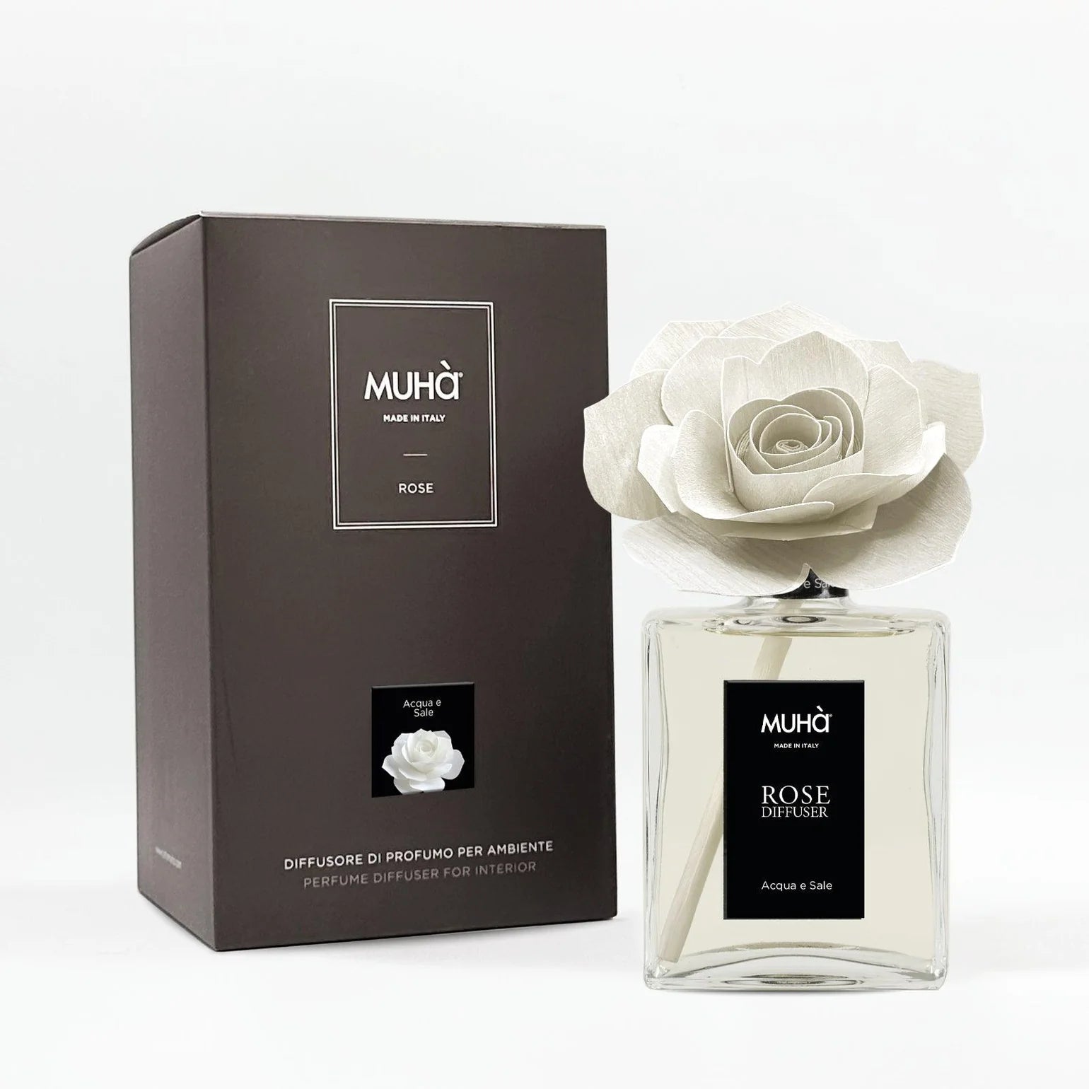 Muhà geurdiffuser ROSE Acqua e sale