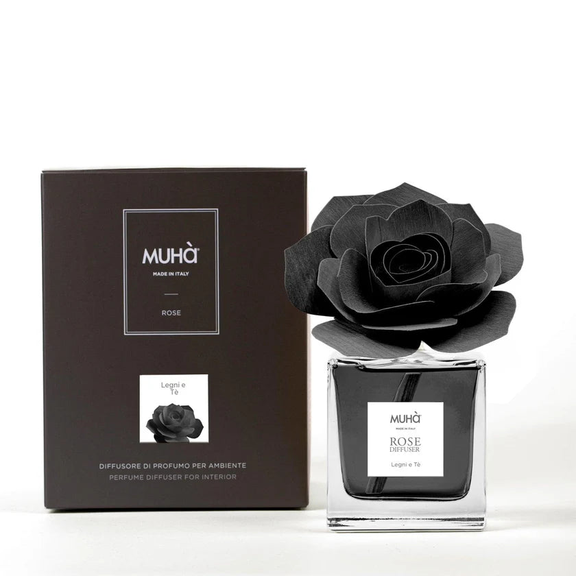 Muhà geurdiffuser ROSE Legni e Tè - 100ML