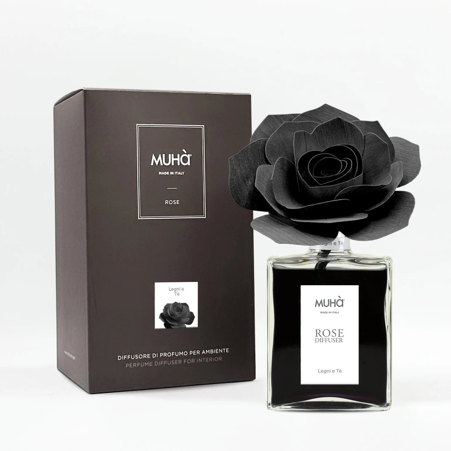 Muhà Geurdiffuser ROSE Legni e Tè - 200ML