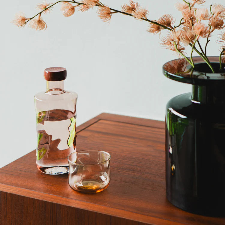 Paveau Kleurrijke Swirl waterglas Set van 2 - Glow