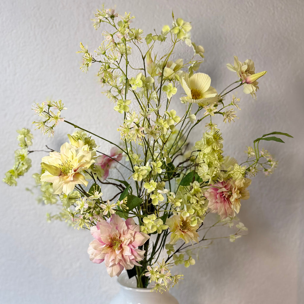 Silk Bouquet - Honey & Blush