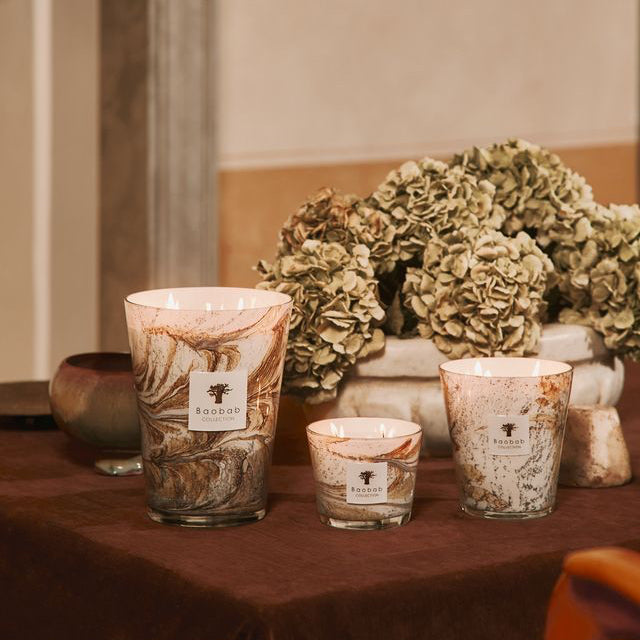 Baobab Scented Candle - LEAVES NAÏS