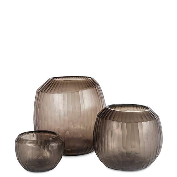GUAXS Vase Malia Smokegrey