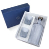 Paveau Geschenkset waterfles met 2 glazen - Twilight