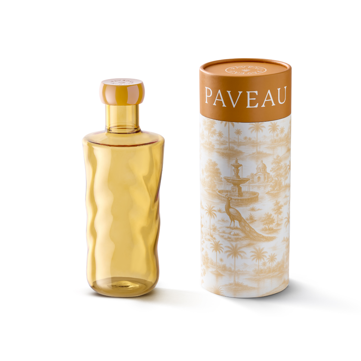 Paveau Colorful Swirl Water Bottle Medium - Dune (Ochre)