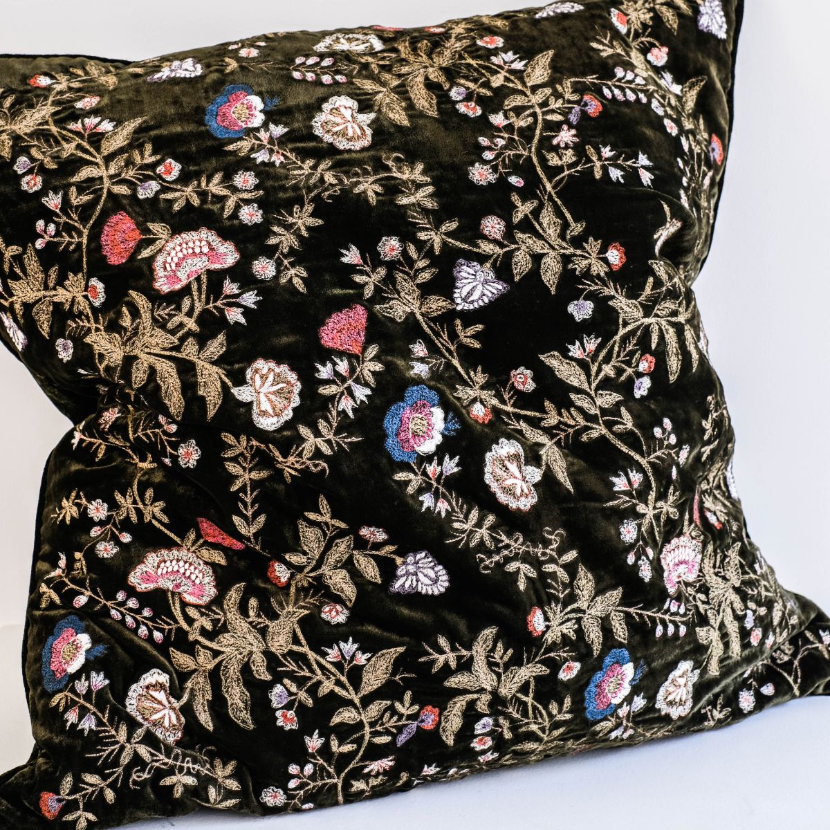 Anke Drechsel kussen Jane Dark Green