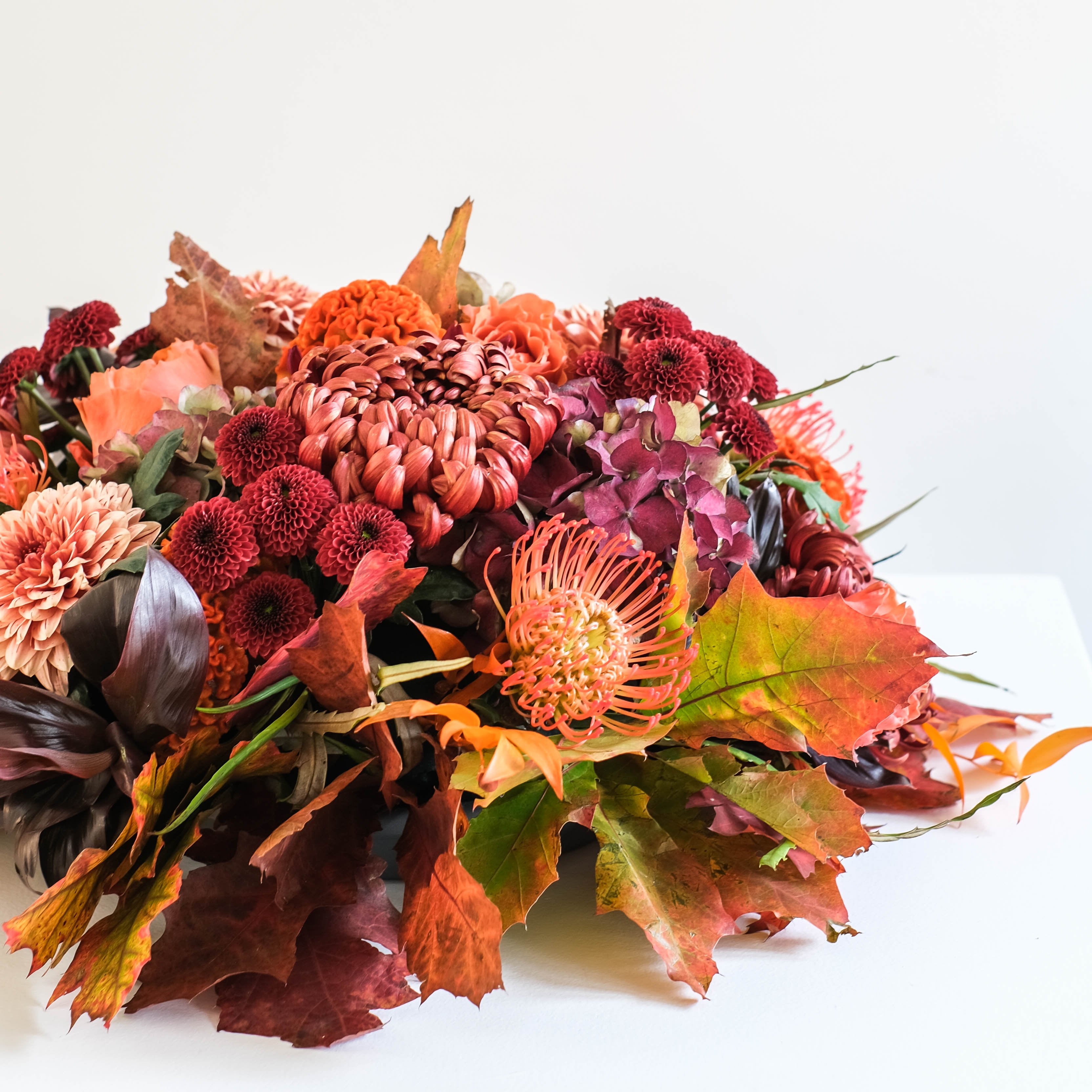 Round Funeral Arrangement - All Saints' Day