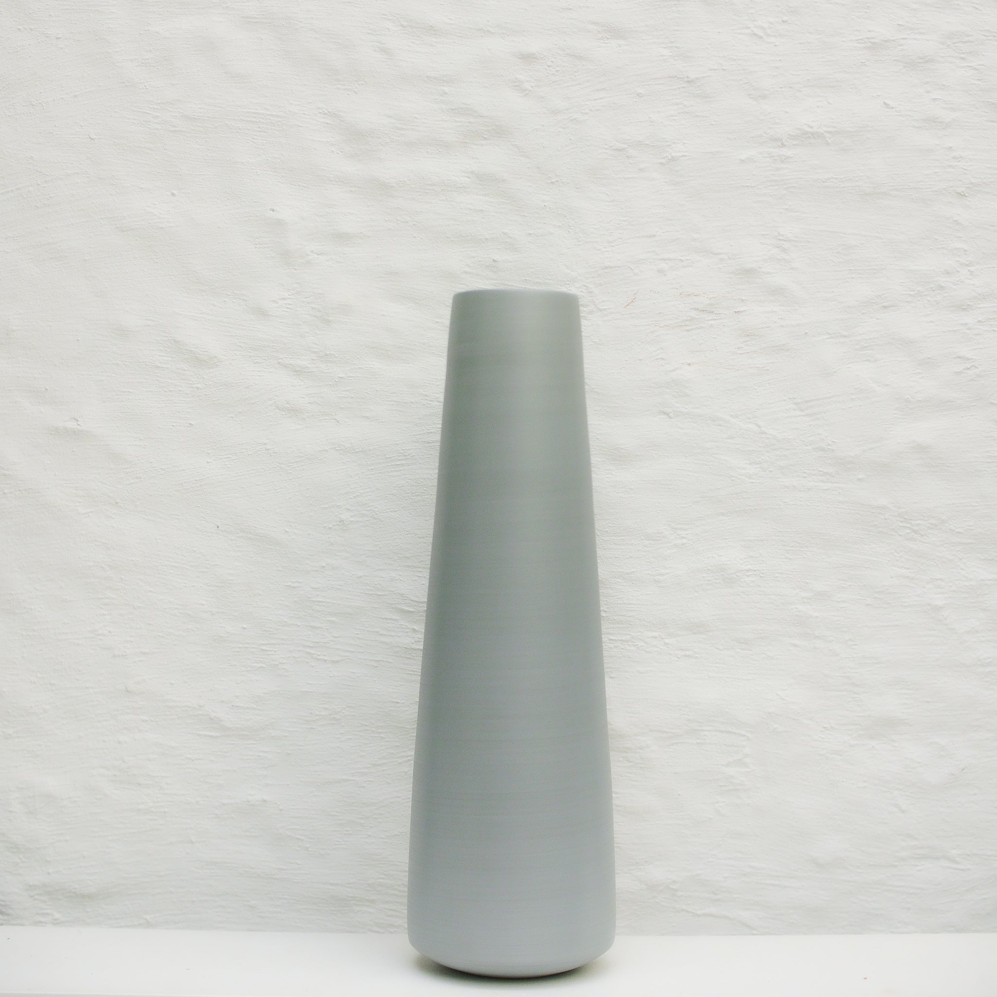 Rina Menardi Ceramics Mono Green Bamboo Vase