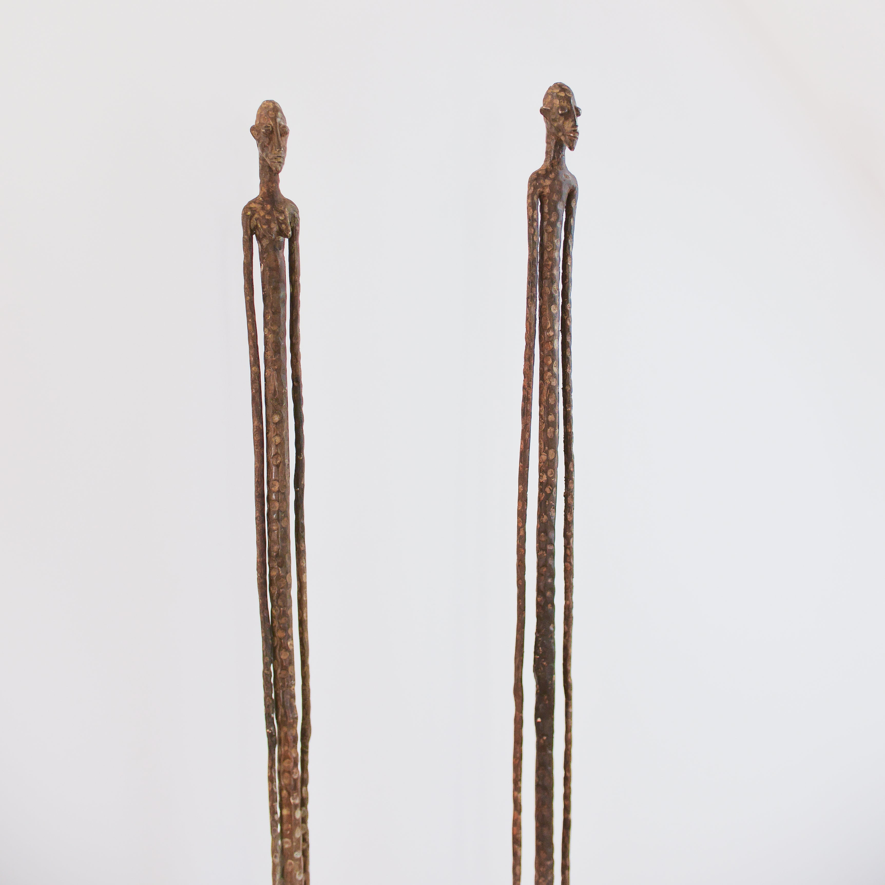 Fernando Otero bronze figure 150 cm Dogon - Mali