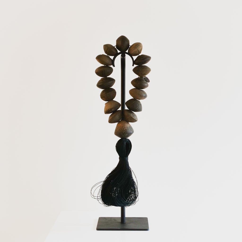 Studio Julia Atlas - Ceramic Nigeria, Hemp tassel - Medium