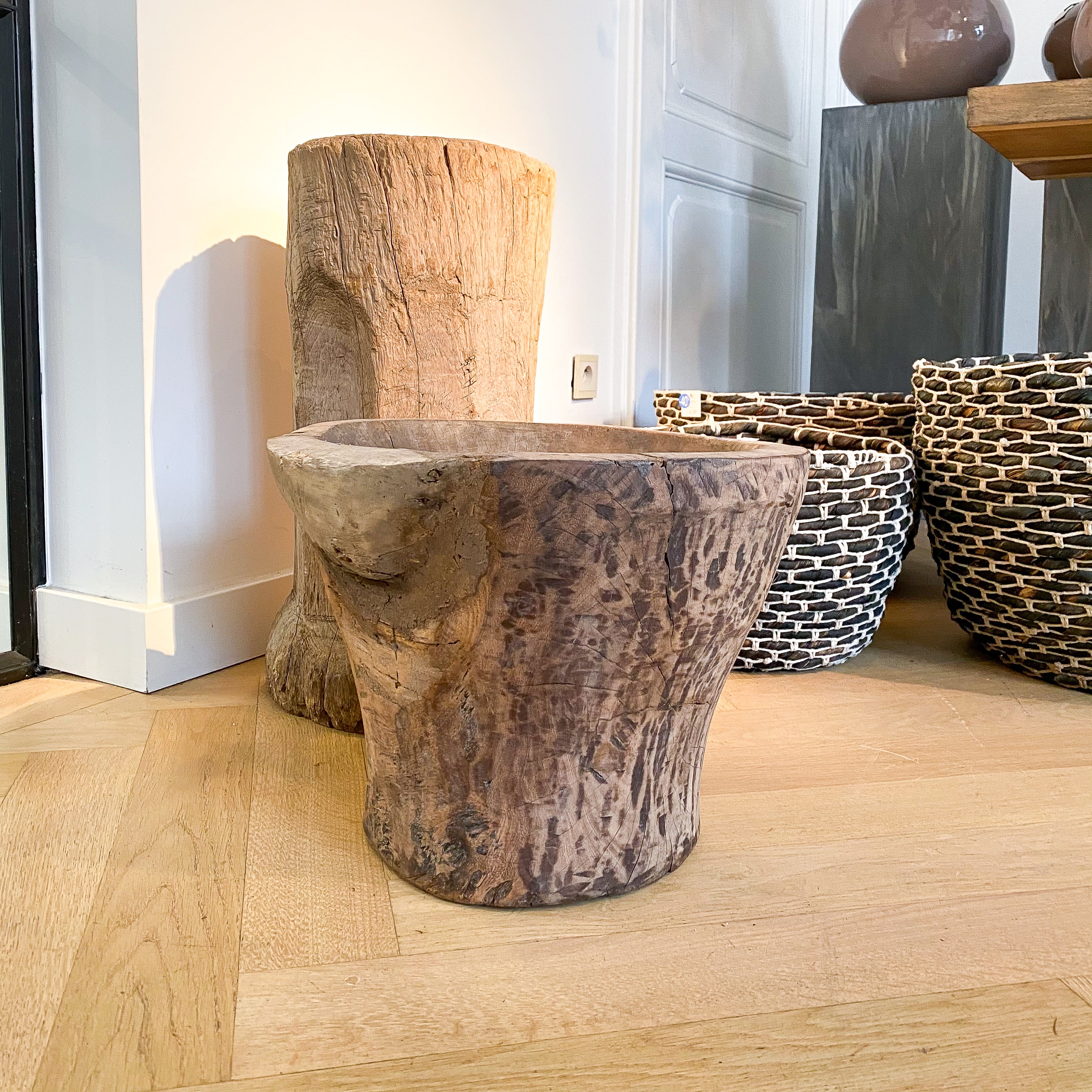 Wooden Pots