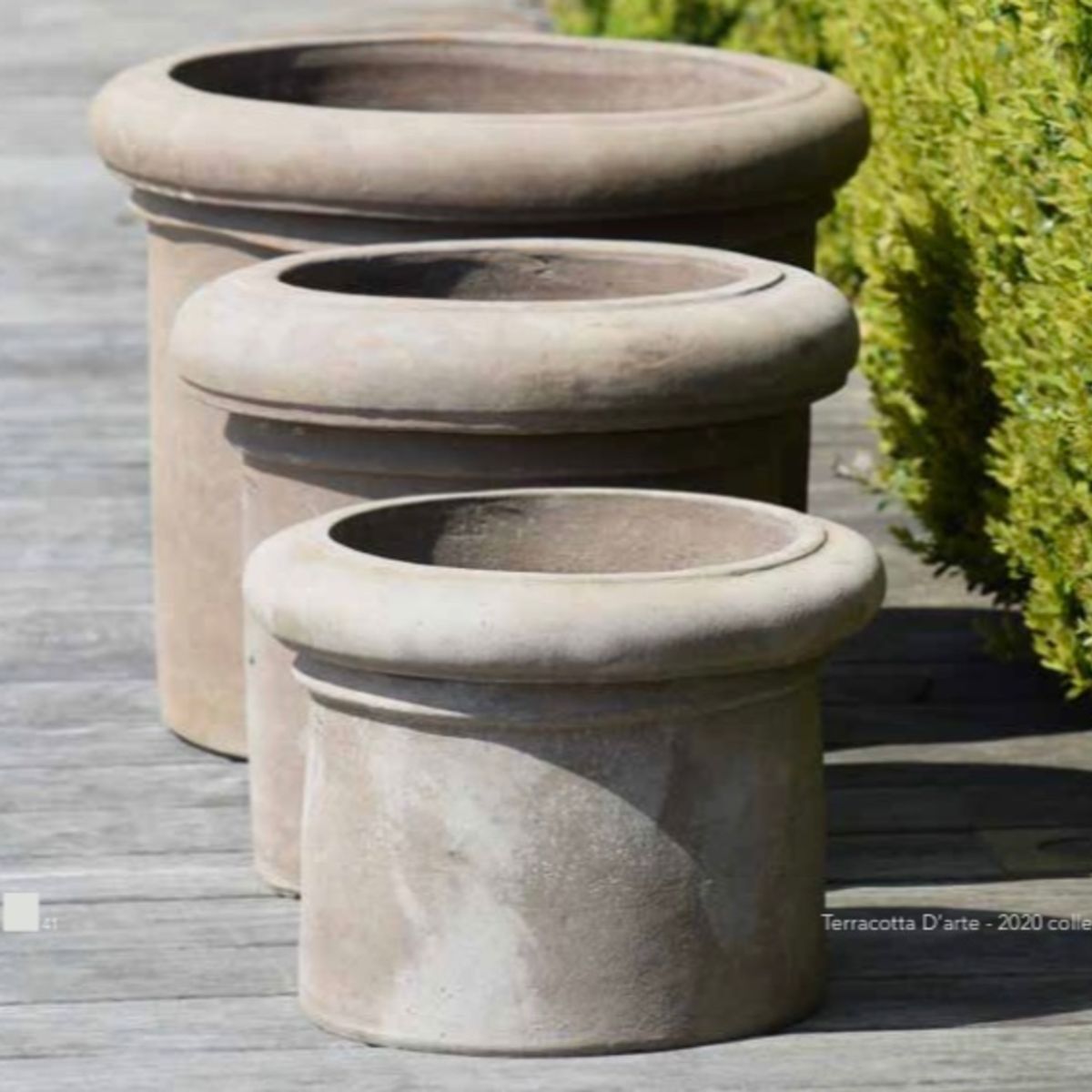 Terracotta d'Arte Cilindro pot
