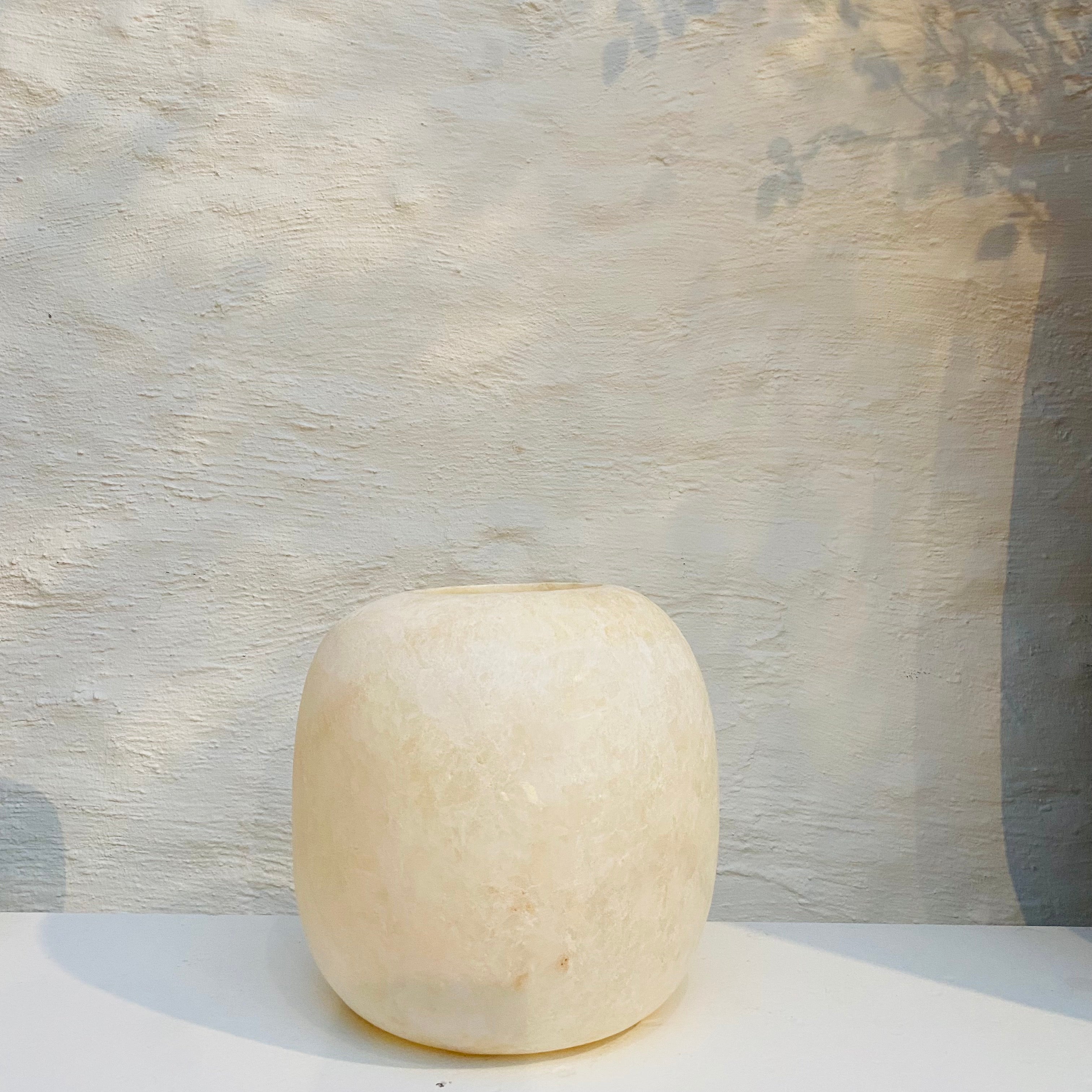 Alabaster Tealight Holder Curra Medium