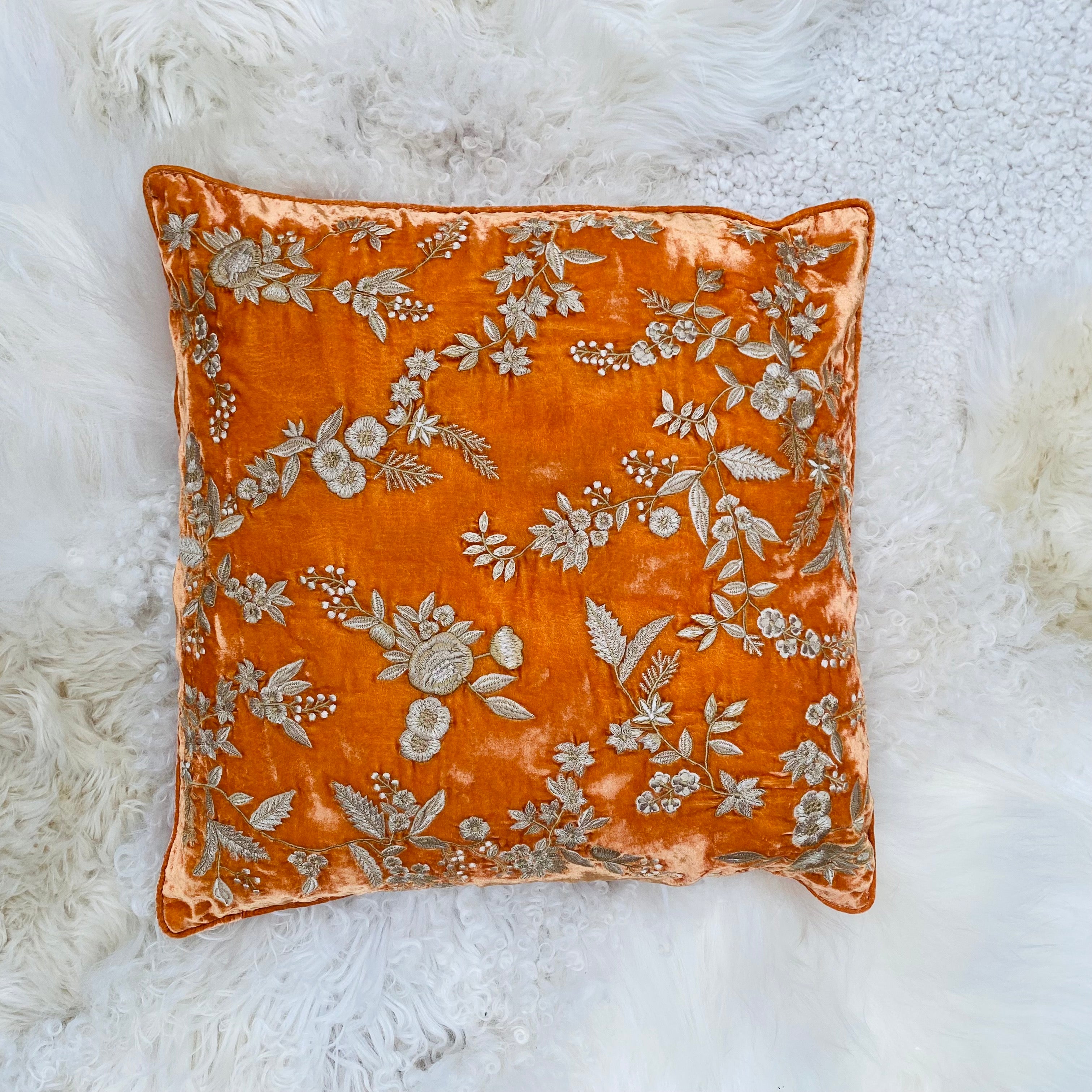 Anke Drechsel kussen - Liza Tangerine