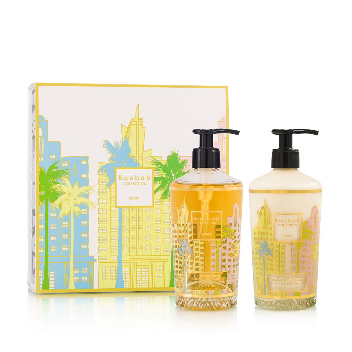 Gift Box Miami Body & Hand Lotion + Hand Wash Gel