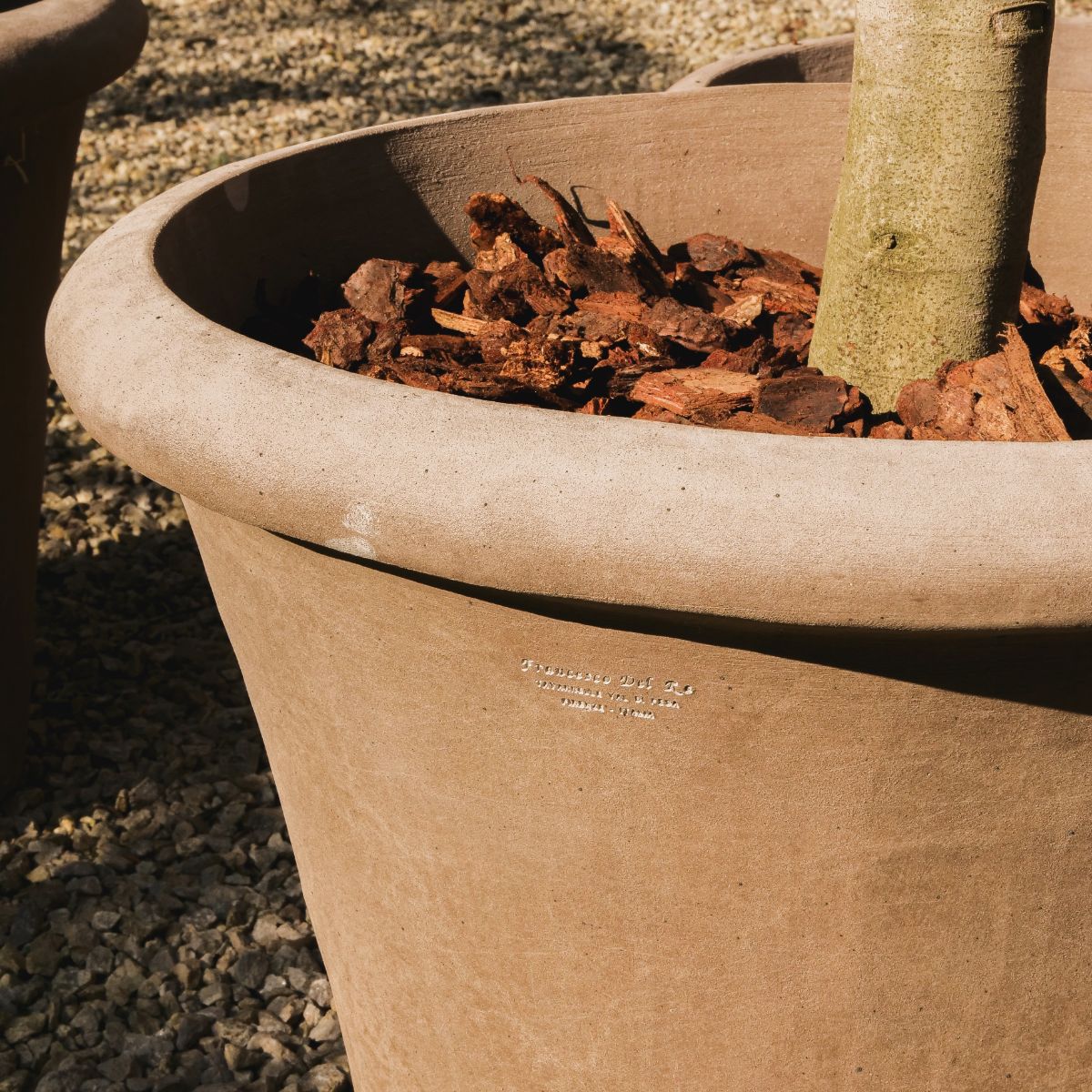 Terracotta d'Arte Conca Alta Liscia pot
