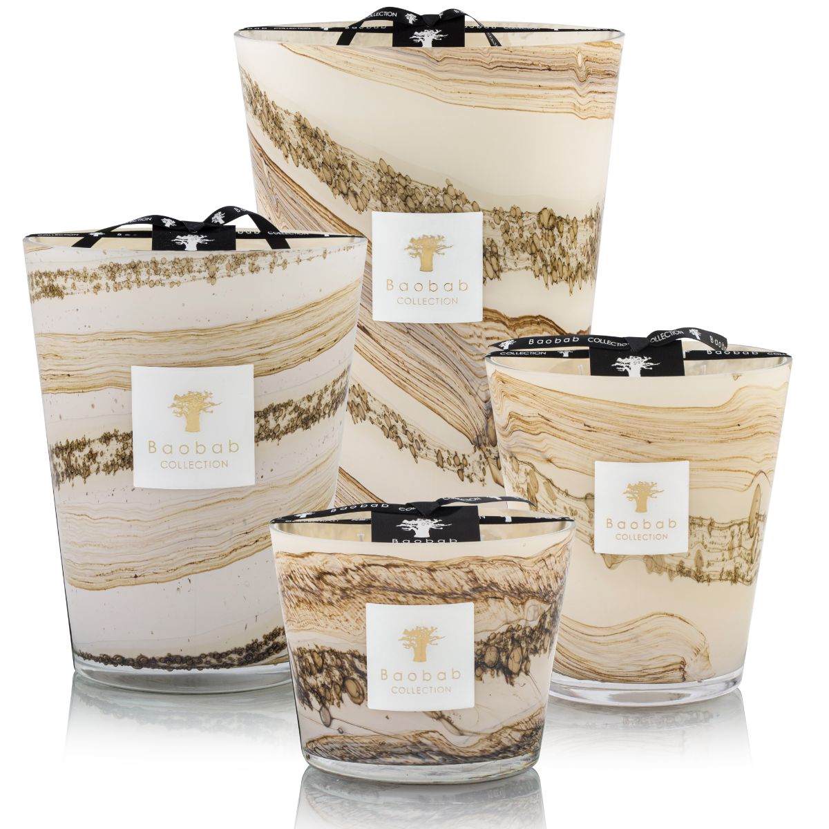 Baobab Scented Candle - Sand Siloli