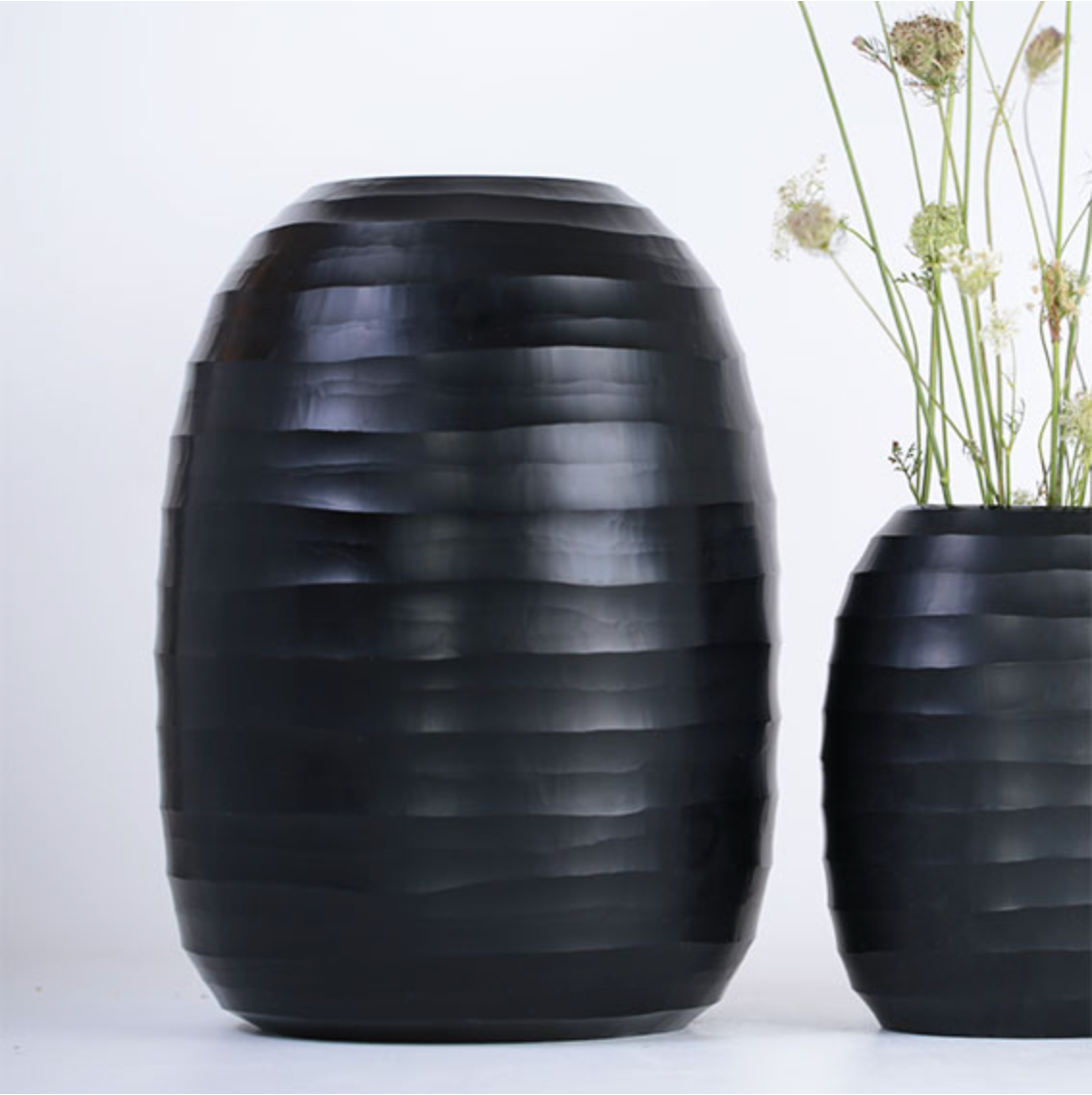 GUAXS Vase Belly Black - Enormous