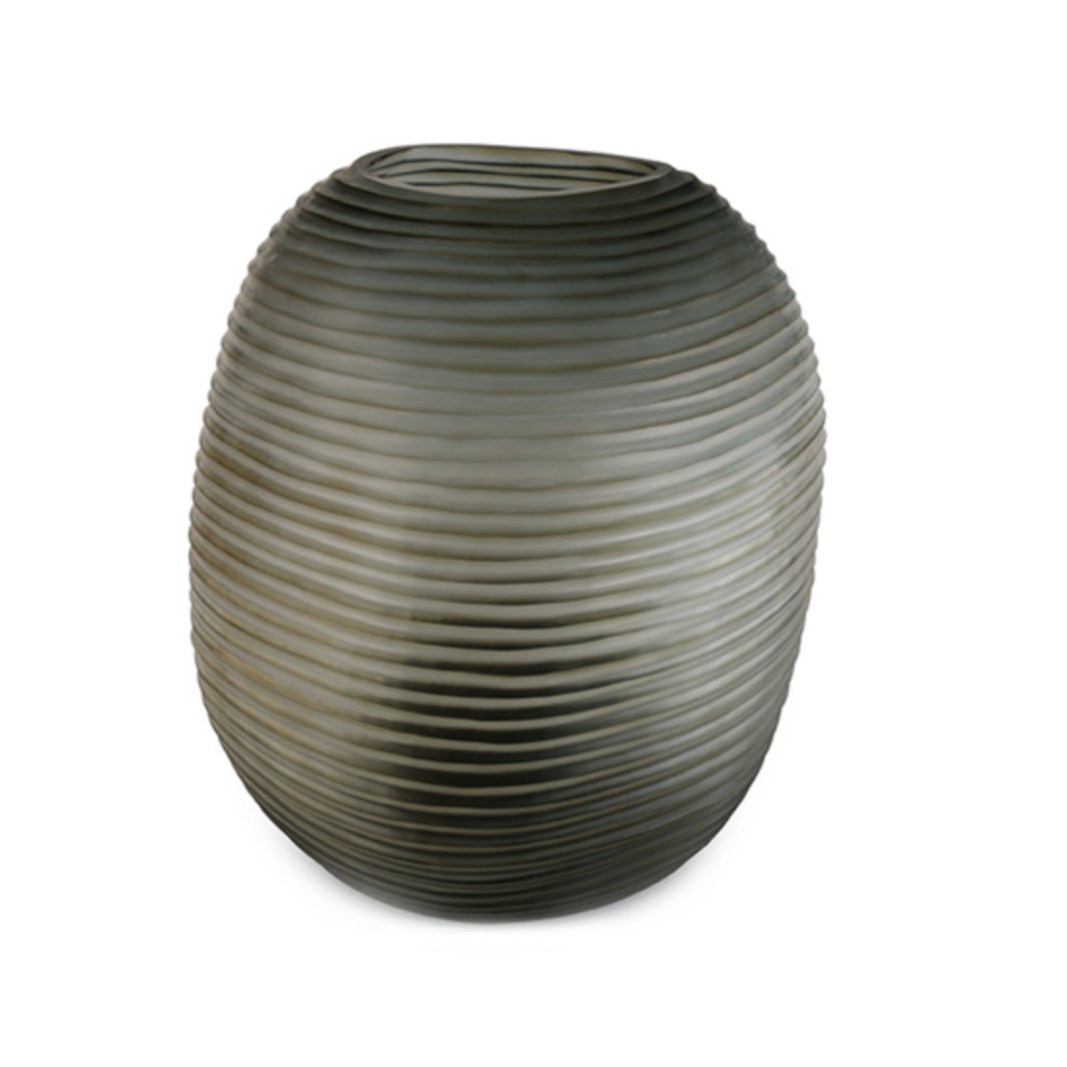 GUAXS Vase Patara Indigo/Smokegrey - Round