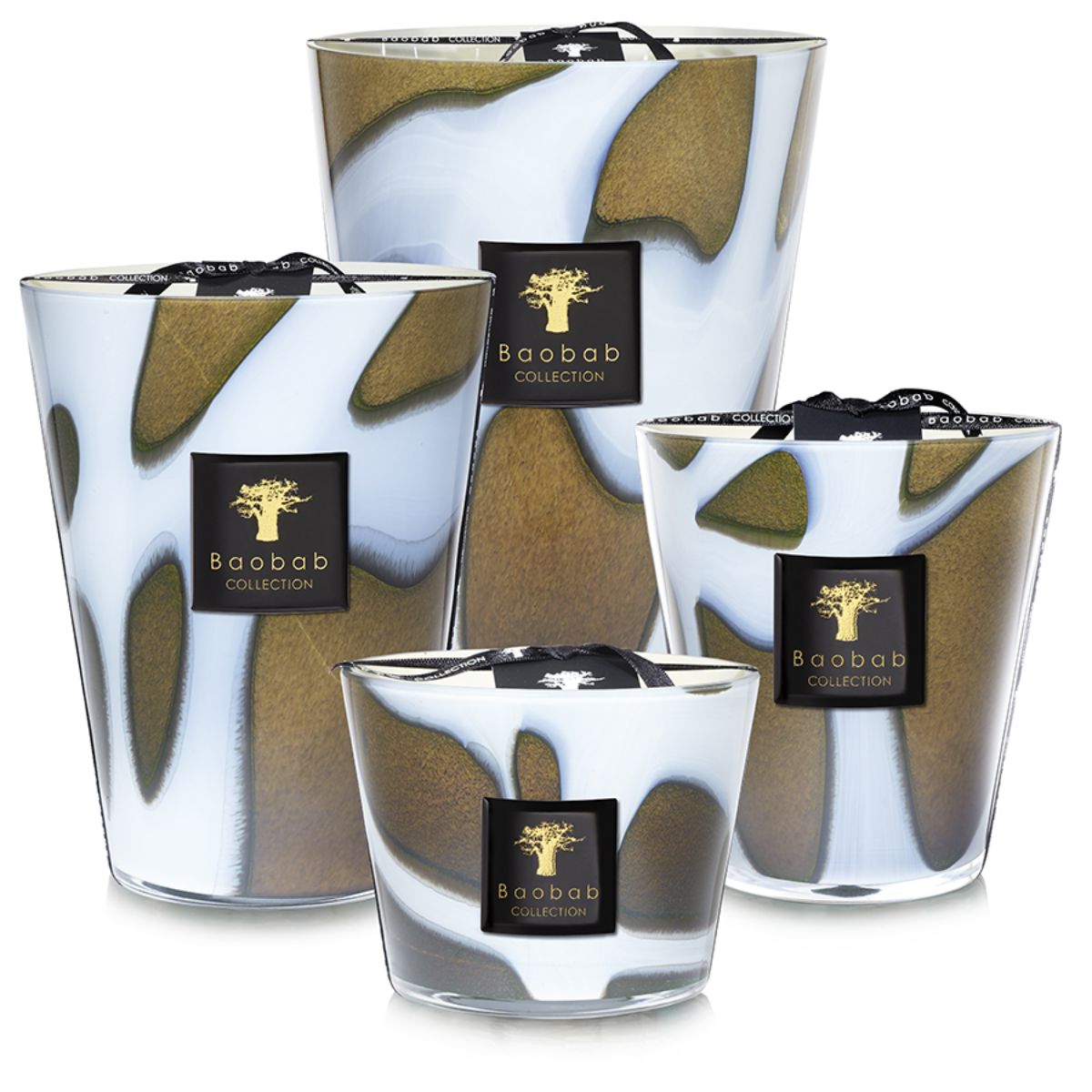 Baobab Scented Candle - Stones Agate