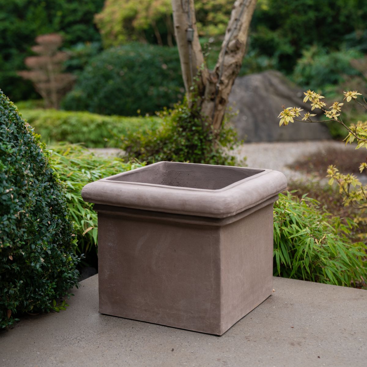 Terracotta d'Arte pot Cubo