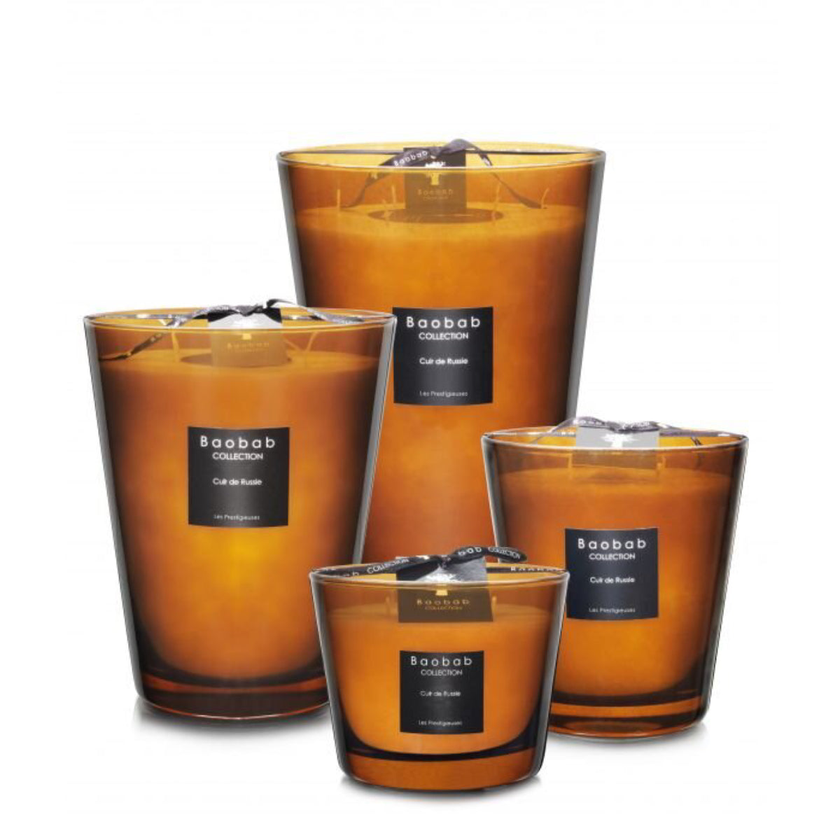 Baobab Scented Candle - Les Prestigieuses Cuir de Russie